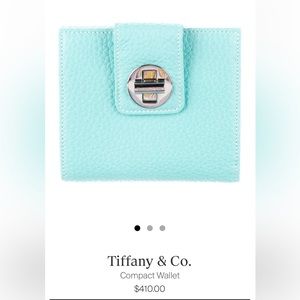 Tiffany & co. Grained Leather French Wallet
